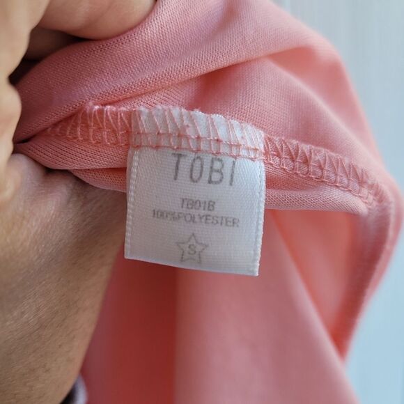TOBI Salmon Color Slip mini Dress - Picture 4 of 4